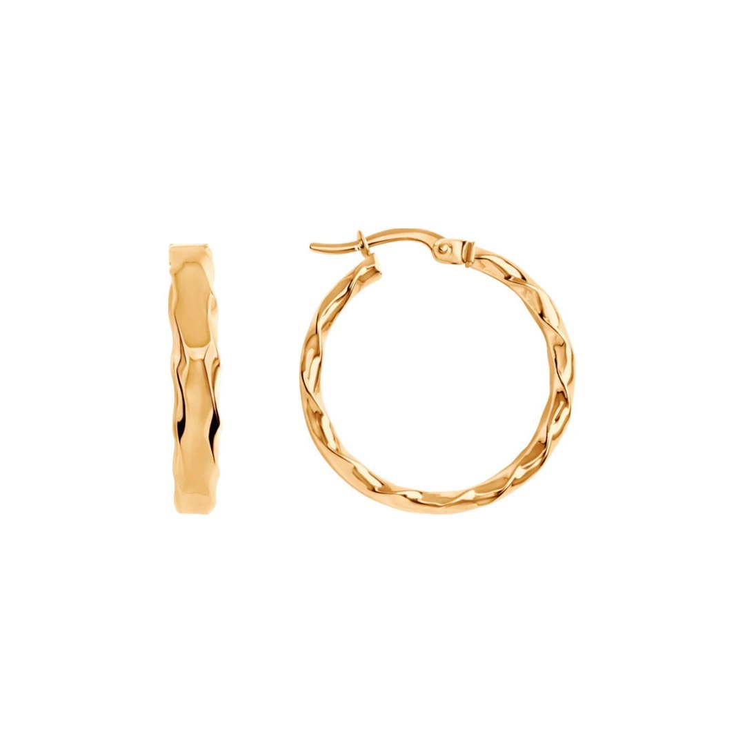 Złote kolczyki KXC6558